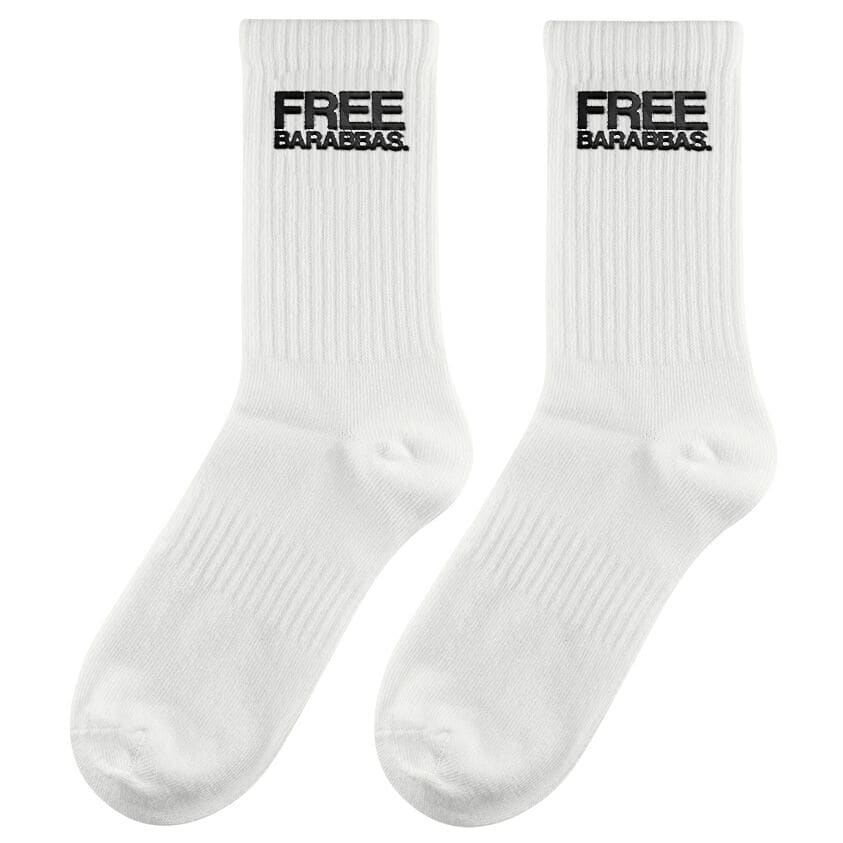 Free Barabbas. Classic Logo Socks
